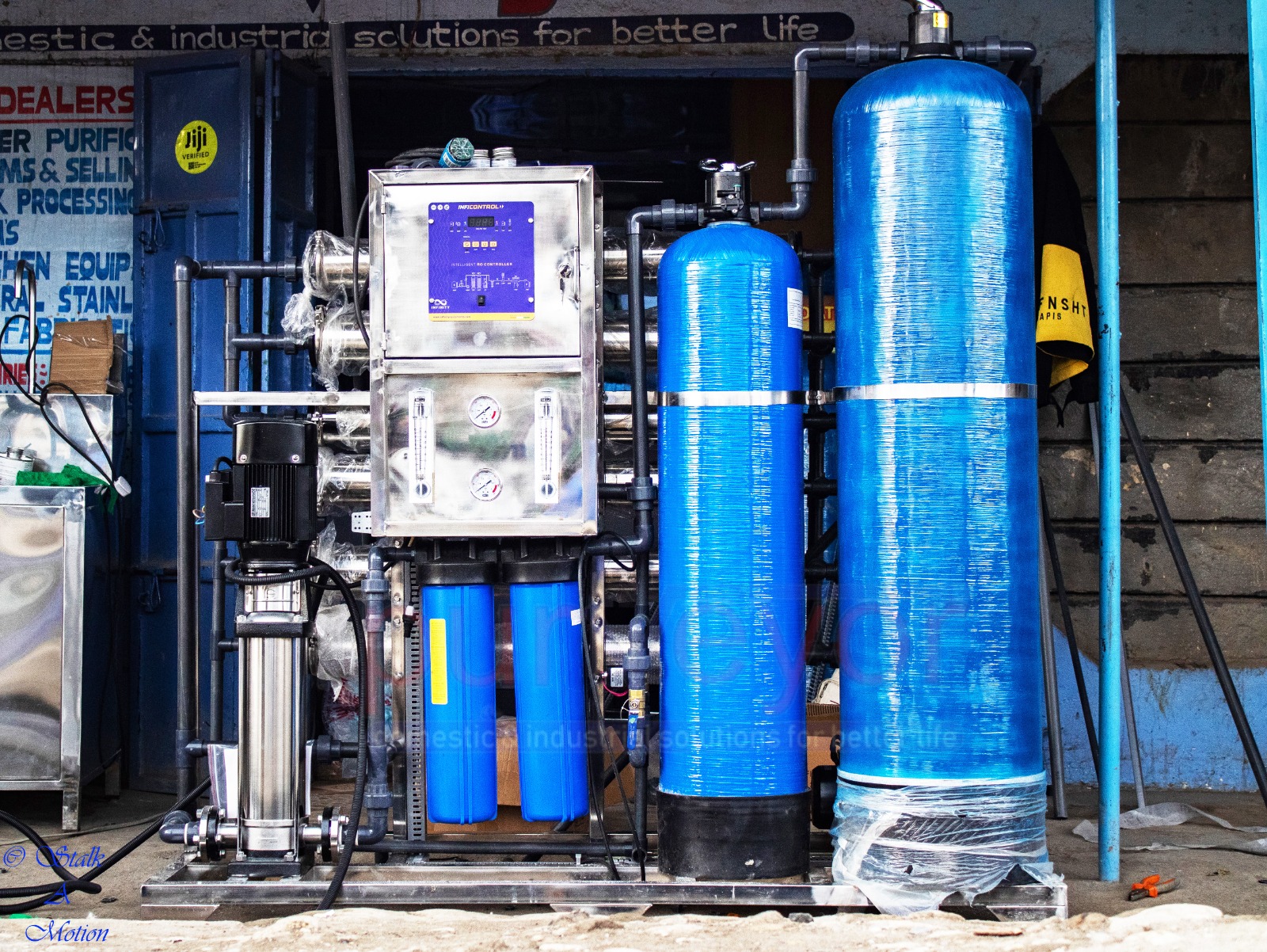 Reverse Osmosis 1,500LPH Water purifier